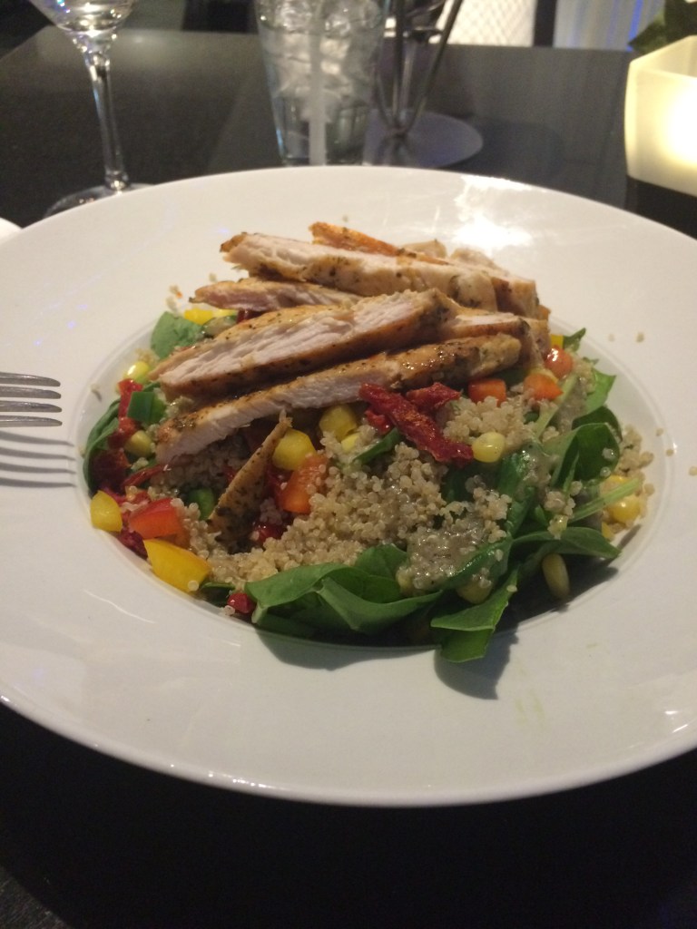 Big healthy dinner before DRDC!