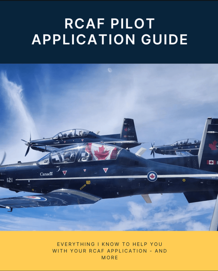 Cover Page of How to become an RCAF Pilot e-book